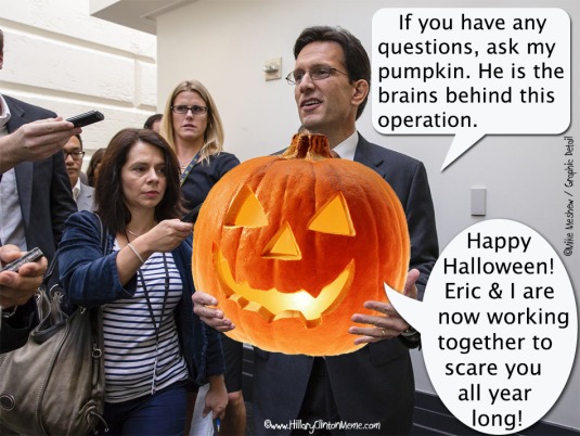  Eric Cantor reveals the source of his politics.