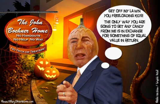 John Boehner Does Not Believe In Halloween