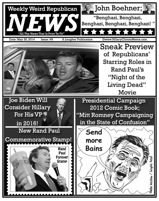 Weekly Weird Republican News Issue 9
