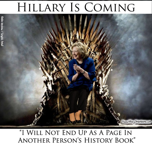 Hillary Clinton's Game of Thrones