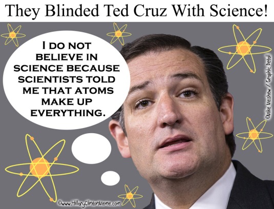 They Blinded Ted Cruz With Science